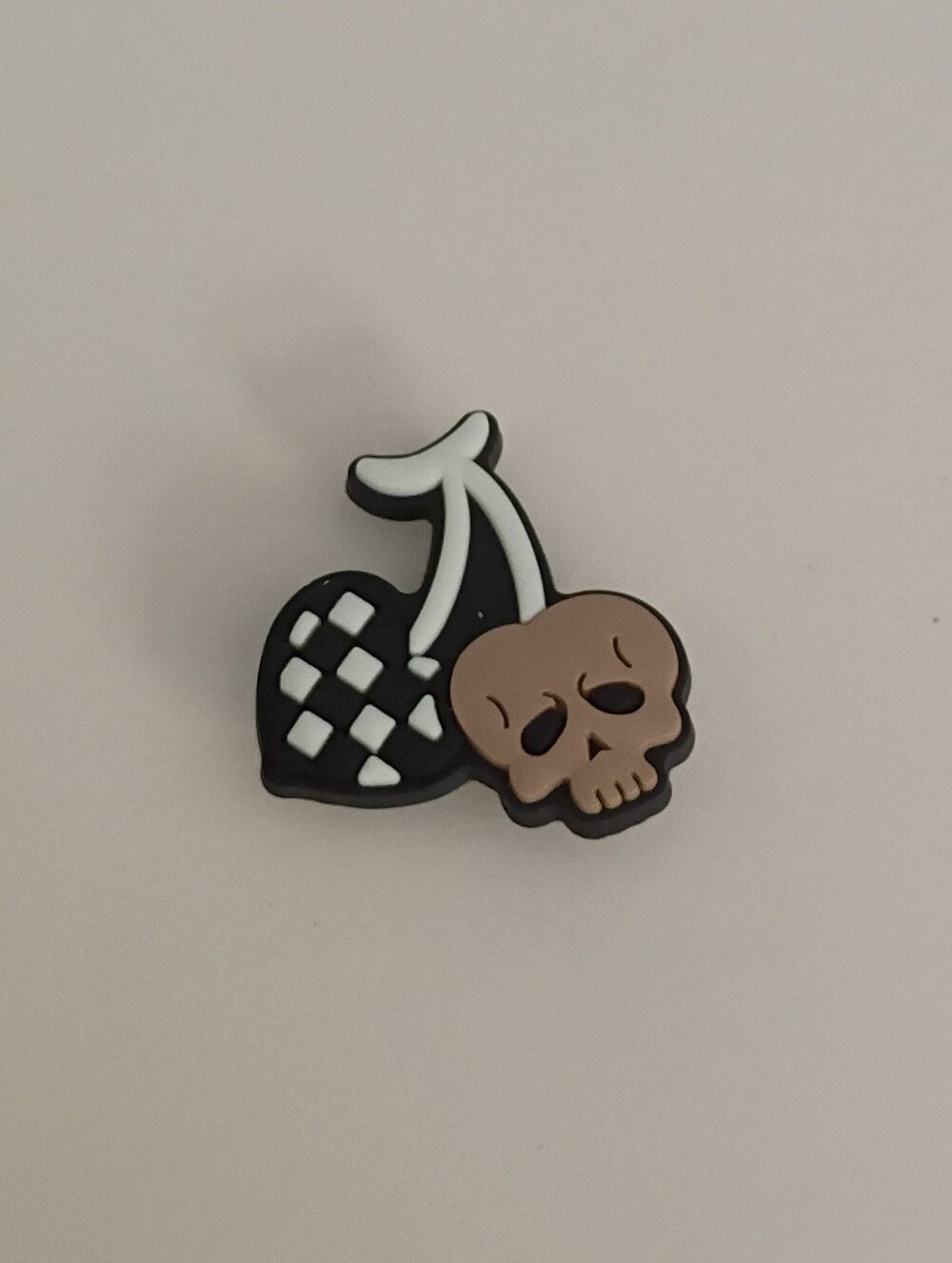 10 for $10 Jibbitz Croc Charm - Cherries - Brown Skeleton Skull & Plaid Heart 3